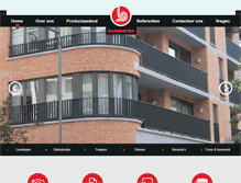 Tablet Screenshot of lammertyn.com